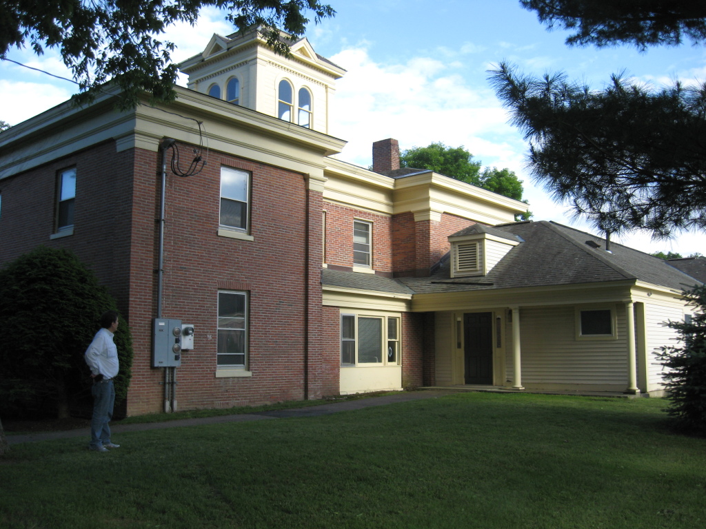 Prevel Hall in June, 2012.  Stoehr's old room is now an office.