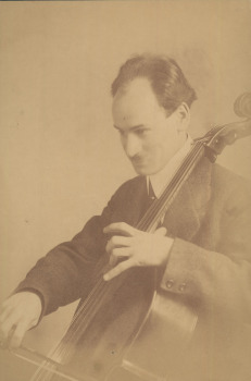 Walter Kleinecke, co-dedicatee of the Cello Sonata