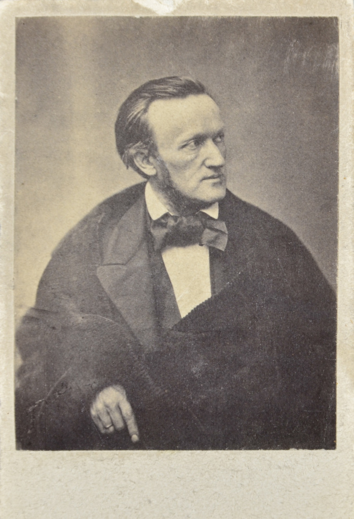 Richard Wagner, photograph that he gave to Samuel and Mathilde Stern when visiting their home.