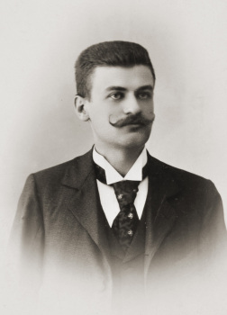 Richard Stöhr early 1900's, student at the Vienna Academy of Music.